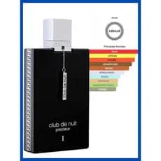 Perfume Árabe Masculino Club de Nuit Precieux Armaf 55ml Extrait De Parfum, Original, Importado