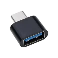 Adaptador USB-C Para USB OTG Macho Fêmea Tipo C Alta Velocidade Celular Envio Imediato