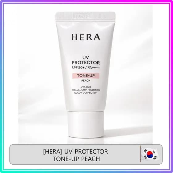 [HERA] Protetor UV TONE-UP Pêssego Fps 50 +/PA + 15ml # 168
