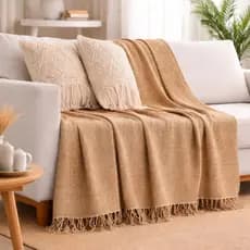 Manta Para Sofá King 3,00x1,80 Grande Protetora Decorativa Sala 100% Algodão