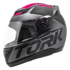 Capacete Liberty Evolution G7 Rosa Brilhante Pro Tork 60
