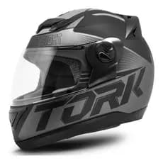 Capacete Liberty Evolution G7 Preto/cinza Fosco Pro Tork 58