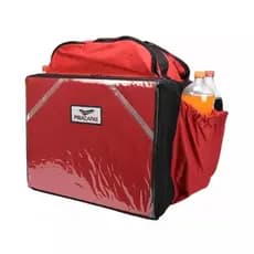 Bolsa Mochila Entregador Pizza Lanche Reforçada Térmica Isopor 69 Litros Piracapas