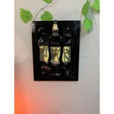 quadro de luxo arte resinada garrafa quebrada resinada  resina de arte quadro arte quadro arte resinado 30