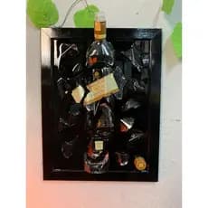 Quadros resinado de whisky quadro de whisky   quadro decorativo para sala quadros decorativos quarto Quadro para solteiro quadros decorativos escritório quadro para sala quadro para quarto quadro personalizado quadro grande Quadro decorados quarto Luxo