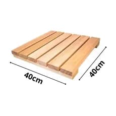 Deck De Madeira Modular 40x40 Pallet Palete Palet Estrado Strado - Promoção