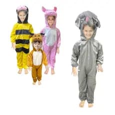 Fantasia infantil animal da floresta - P, M ,G - Plush - Festas, Eventos, Cosplay e Aniversários
