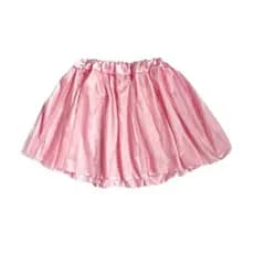 Saia Tule Plus Size - Rosa Claro Brilhante Fantasia Carnaval