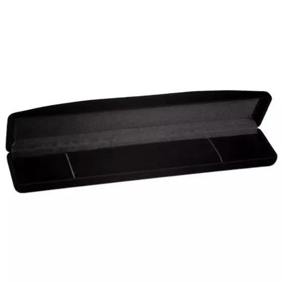 1 unidade caixinha estojo para pulseira caneta veludo preta/vermelha
