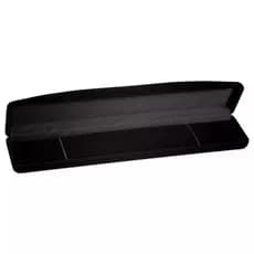 1 unidade caixinha estojo para pulseira caneta veludo preta/vermelha