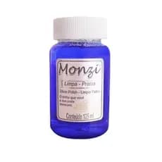 1 unidade Limpa prata Monzi original 125ml brilho joia corrente pulseira