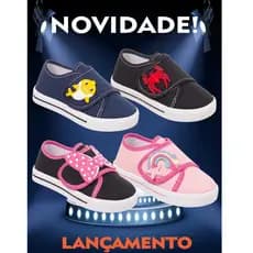 Tenis infantil menina menino moda confort estilo passeio escolar PROMOÇAO