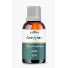 Extrato de gengibre ( Zingiber Oficinale) gotas 30ml - supra ervas
