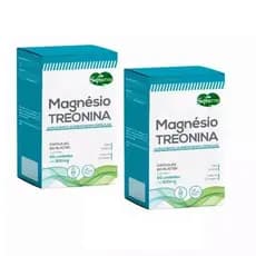 Magnésio Treonina 60 cáps de 500 mg - Supraervas