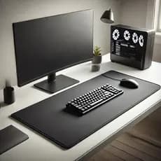 Mousepad Gamer Grande 70x35 cm Antiderrapante Impermeável Liso