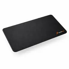 Mouse Pad Gamer 70x35 cm Preto  Base Antiderrapante e Escritorio Jogos