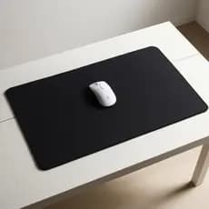 Mouse Pad Gamer Grande 90x40cm Preto Base Antiderrapante Confortável
