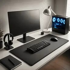 Mousepad Escritório 70x35 Cm Confortável E Impermeável Prova D' Agua Grande Envio Rapido
