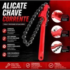 Chave de Corrente para Retirar Filtro de Óleo - ENVIO IMEDIATO!