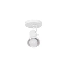 Luminaria de Teto Spot Sobrepor 1 Lâmpada Direcionável Branco