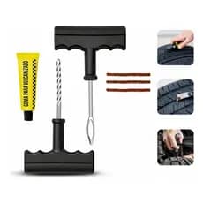 Kit Reparo Remendo Refil Pneu Carro Moto Macarrão Reparador Furo Sem Câmera Profissional