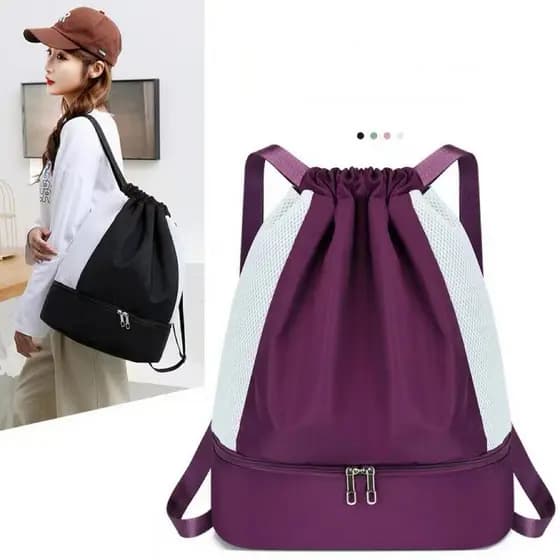 Bolsa Mochila Saco Esportiva Impermeável De Grande Capacidadee Para Academia E Atividades Diárias