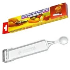Descascador De Legumes e Boleador De Frutas 2 Em 1 Utensílios Cozinha Legumes Batata