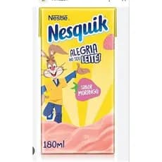 kit com 12 caixinhas nesquik morango de 180ml pronto para beber.