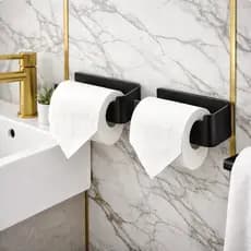 suporte de papel higiênico moderno de parede porta Higiênico Simples Suporte Parede Armário Banheiro