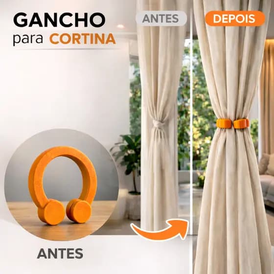 2pcs Ou 4pcs Prendedor de Cortina gancho Durável quarto sala ganchos persianas casa decoração