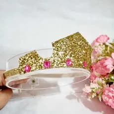 Coroa  faixa princesa aurora bela adormecida infantil bebe
