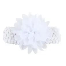 Faixa flor bebe batizado ensaio newborn