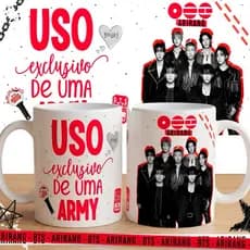 Caneca Personalizada Uso Exclusivo de uma Army Arirang
