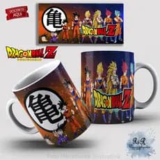 Caneca Dragon Ball Z Personalizada 325ml Porcelana / Caneca Personalizada / Presentes Personalizados