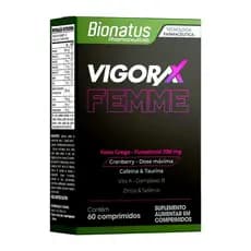 Vigorax Energia E Vitalidade Suplemento 60 Comprimidos