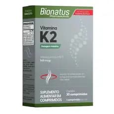 Vitamina K2 Menaquinona MK7 30 Comprimidos Bionatus
