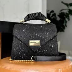 Bolsa Feminina de Festa Glitter | Design Refinado e Presença Marcante