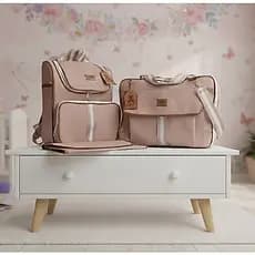 KIT DE BOLSAS DE MATERNIDADE/ MODELO DOLLCE COM 3 PEÇAS