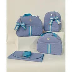 KIT MALA SUPREMO 4 PEÇAS/ AZUL BB