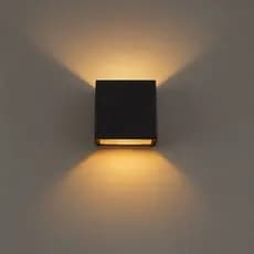 Kit 3 Luminárias Mini Slim Moderna Parede Área Externa E Interna Decorativa