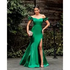 Vestido de Festa Longo Madrinha Formanda Convidada
