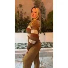 Blusa tricô elabore inverno quentinha