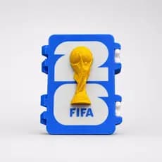 CAIXA PORTA FIGURINHAS COPA DO MUNDO 2026