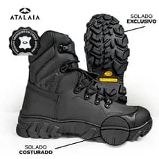 Bota Militar Atalaia Thunder Solado Costurado Premium Exclusivo Extra leve