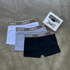 Kit 3 Cuecas Boxer Box Masculino Algodão Premium