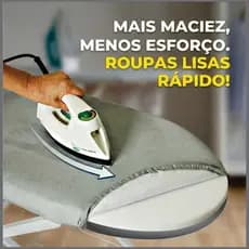 KIT Forro Térmico + Espuma Para Tábua Passar Roupas