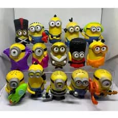 Coleção Minions, Meu Malvado Favorito McDonald's: Kevin, Stuart, Bob, Gru - A