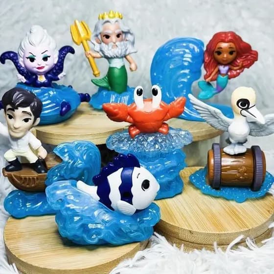 Boneco Colecionável A Pequena Sereia McDonald's 2023 - A