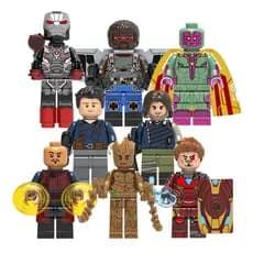 Lego Minifiguras Marvel Herois Vingadores X0217 Blocos de Montar - Pronta Entrega