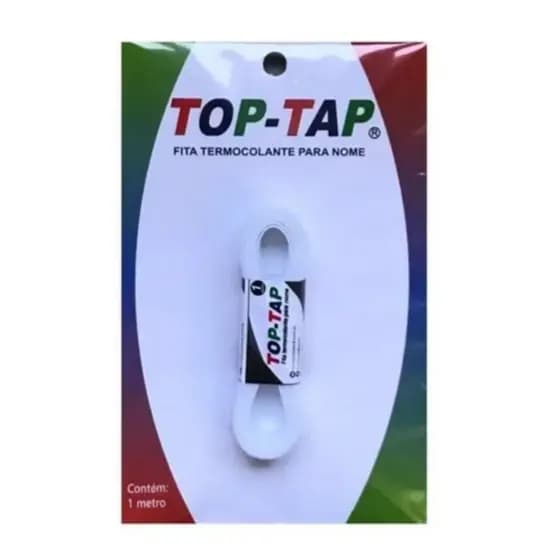 50 Fitas termocolantes TOPTAP para etiquetas de nome em uniformes (1m cada)